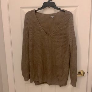 Charlotte Russe brown sweater (Large)